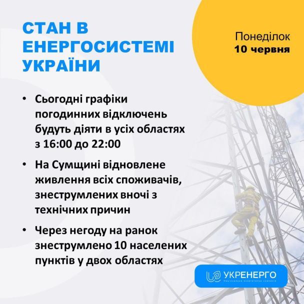 Отключение света 10 июня / © КГГА