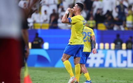 Эффектный дубль и ассист пяткой: Роналду стал героем матча азиатской Лиги чемпионов (видео)