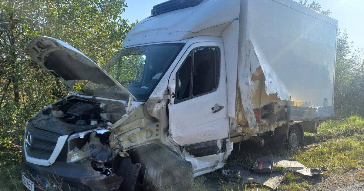 На місці аварії