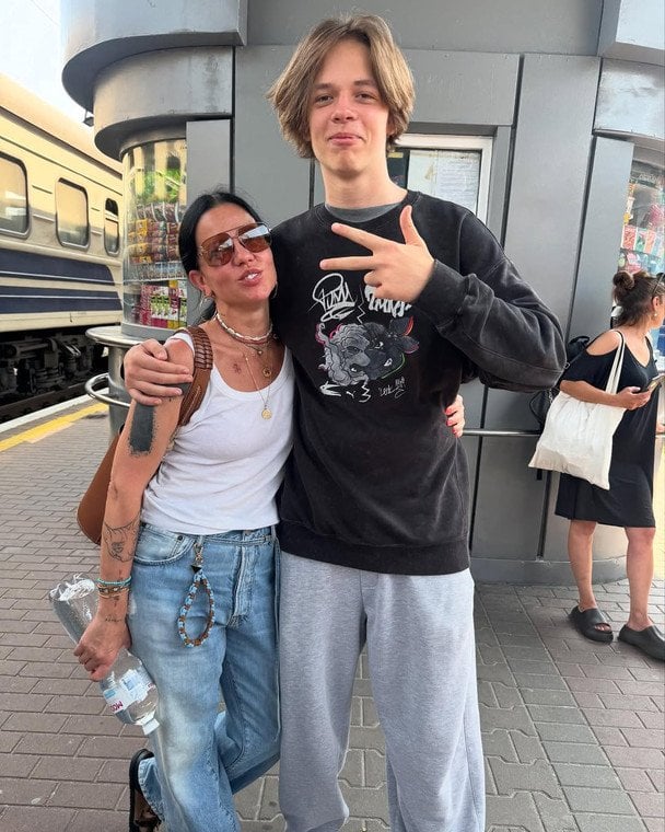 Ірина Горова з сином від Потапа / © instagram.com/gorovaya_irina