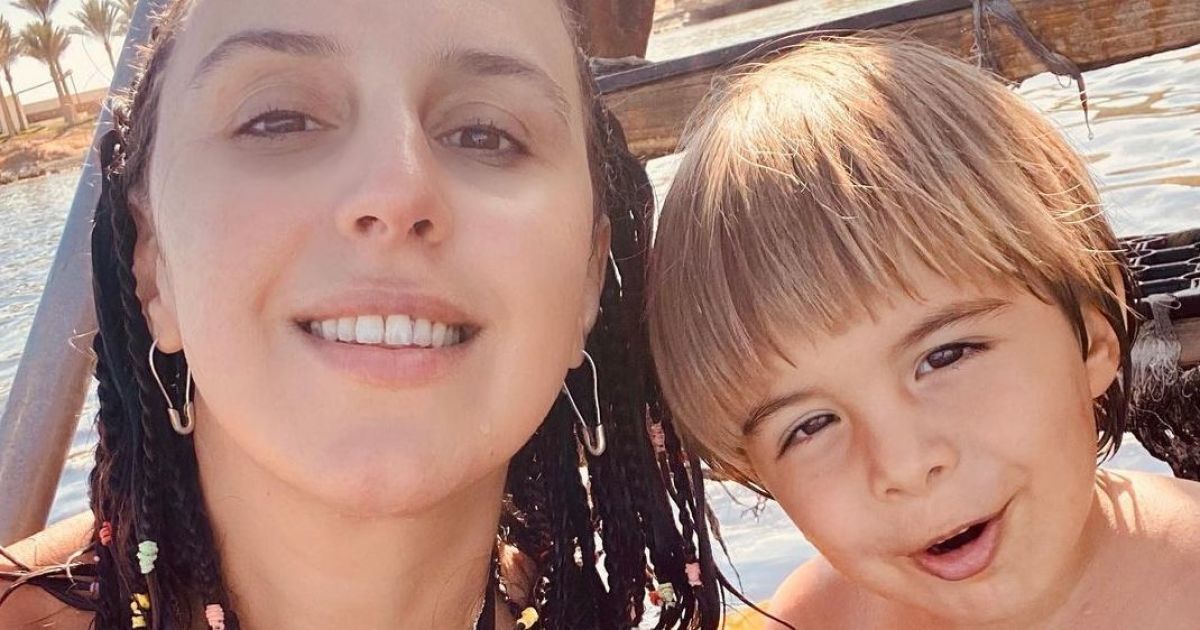 Джамала с сыном Эмиром