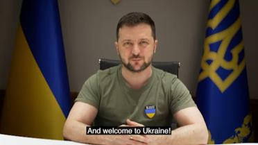Виступ Володимира Зеленського на врученні нагороди The Atlantic Council "За видатне лідерство"