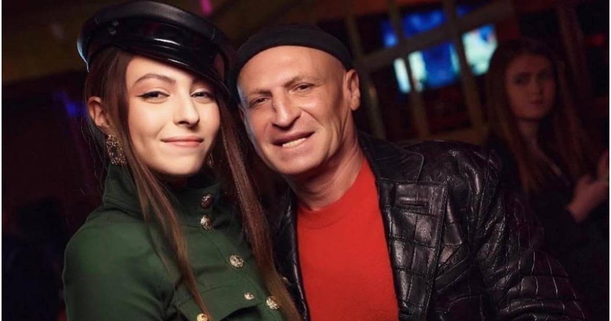 Маша Полякова з батьком