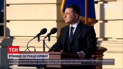 Новости Украины: Зеленский подписал Указ о создании "Крымской платформы"