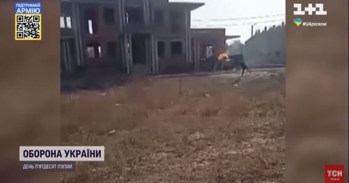 The man from Chernihiv has burnt enemy’s technics with Molotov cocktails. Occupiers shot him in his house for that