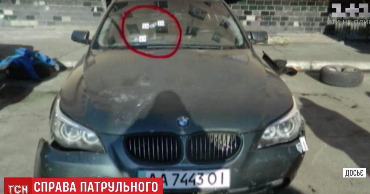 Скандальний патрульний Олійник поновився на роботі в поліції
