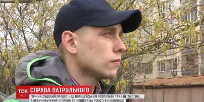 В Нацполиции возобновили полицейского Сергея Олейника, которого обвиняют в умышленном убийстве