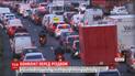 Предприниматели заблокировали движение Парижем из-за запрета устраивать рождественские ярмарки