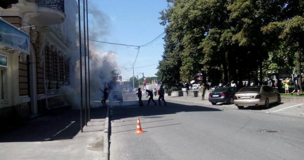 В Харькове продолжаются беспорядки