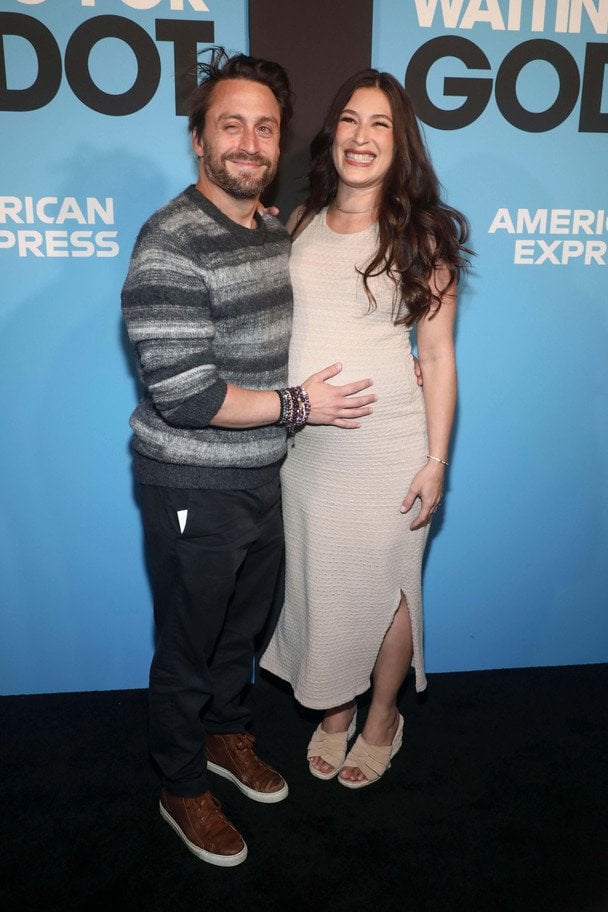 Кіран Калкін із дружиною / © Associated Press