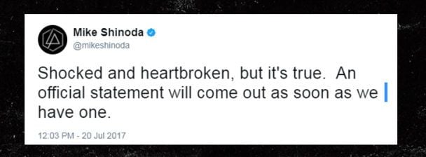 Майкл Шиннода підтвердив інформацію про смерть Беннінґтона / © twitter.com