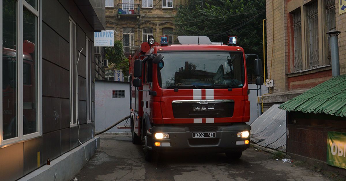 горіли кіоски у Дніпрі_4 / © Главное управление ГСЧС в Днепропетровской области