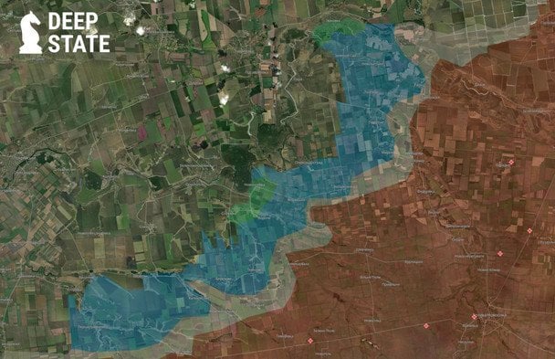 Наступление ВСУ на фронте / © Deepstatemap