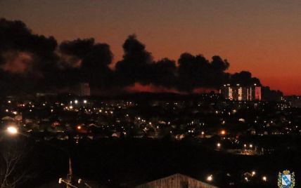 В России снова произошел "хлопок" на аэродроме: горит аэродром в Курске (видео)