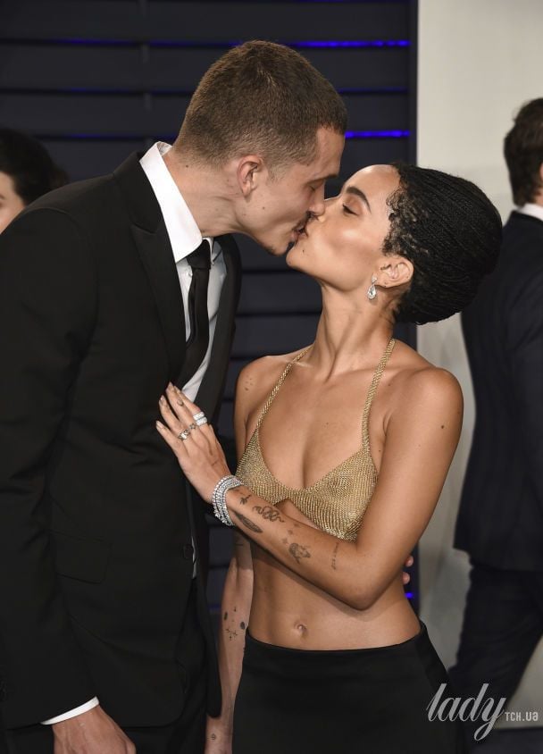 Зои Кравиц и Карл Глусман / © Associated Press