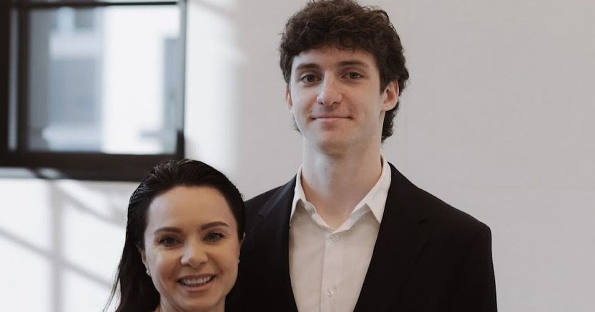 Лилия Подкопаева с сыном