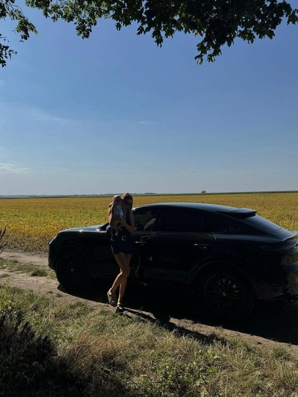 Леся Нікітюк з сином / © instagram.com/lesia_nikituk