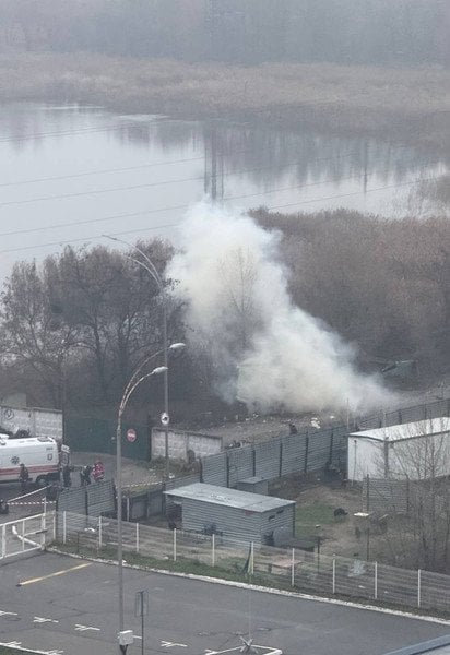 Взрыв в Киеве