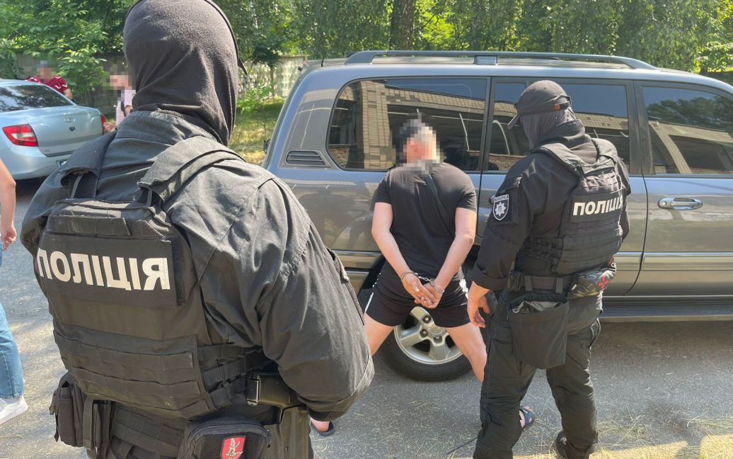 Поліція затримала №кримінального авторитета", який позиціонував себе як "смотрящий" за Бояркою / © Національна поліція України