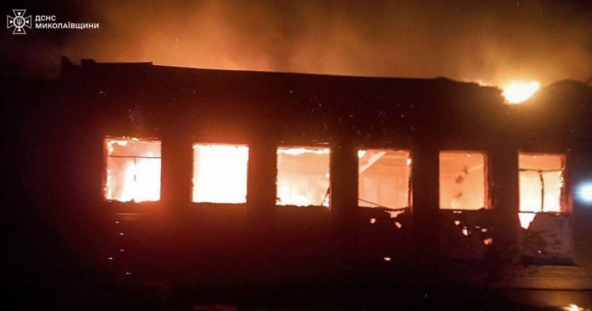 Наслідки удару дроном по Миколаївській області 9 травня