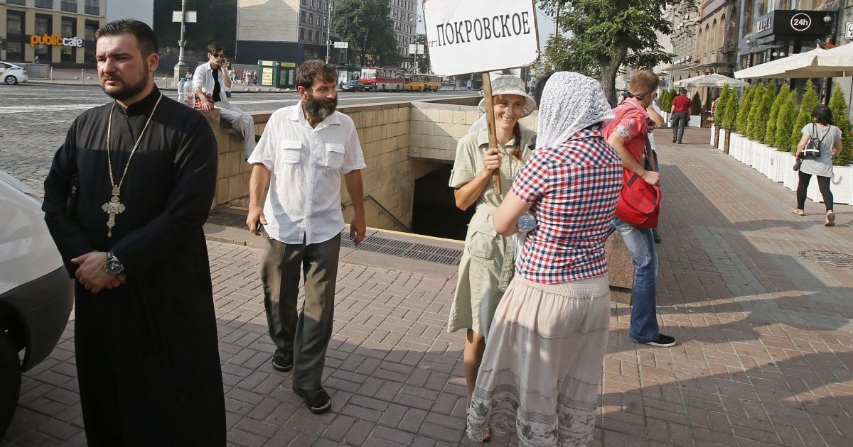 Хресна хода у центрі Києва _1 / © УНІАН