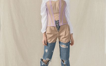 Экстравагантные джинсы и тренч-платья в коллекции бренда JULIA GURSKAJA