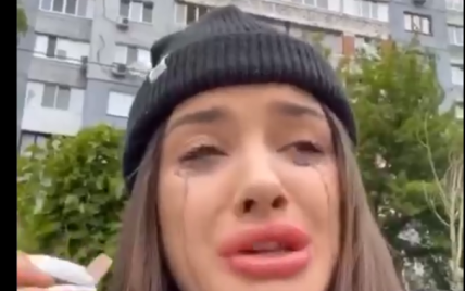 "Сдохните в муках": блогер, которая в Киеве разгромила квартиру, расплакалась из-за блокировки в Instagram