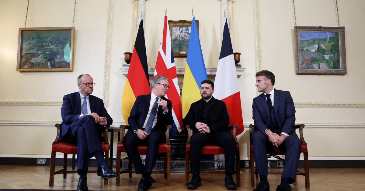 Европейские лидеры в резиденции британского премьера