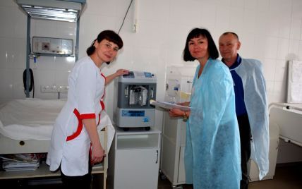 Фонд імені Хідірян Оганеса Мисаковича подарував Пирятинській лікарні кисневий концентратор