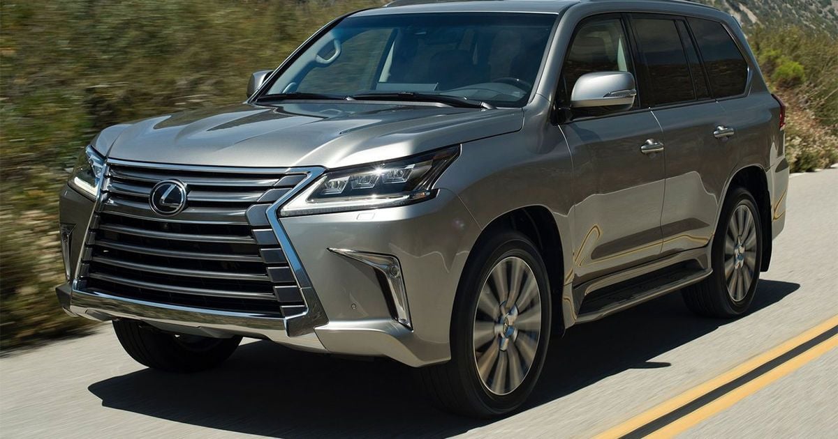 Японцы официально представили обновленный Lexus LX