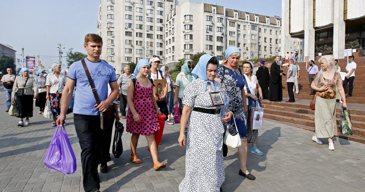 Хресна хода у центрі Києва _5 / © УНІАН