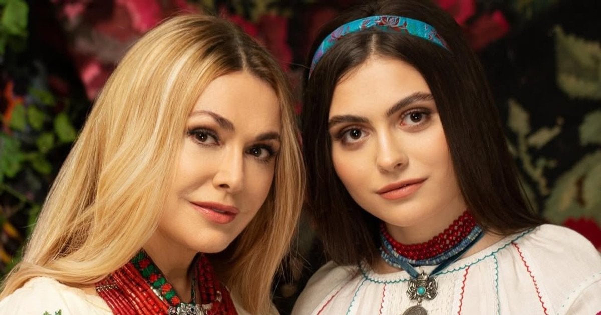 Ольга Сумська з молодшою донькою