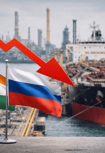 Експорт нафти РФ до Індії