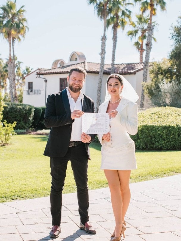 Богдан Юсипчук із дружиною / © instagram.com/iusypchuk_bogdan