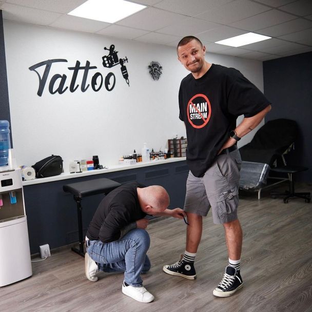 Тарас Цимбалюк зробив нове тату / © instagram.com/taras.tsymbaliuk