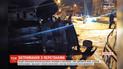 В Краматорске во время бегства от копов нетрезвый водитель сбил светофор и перевернулся