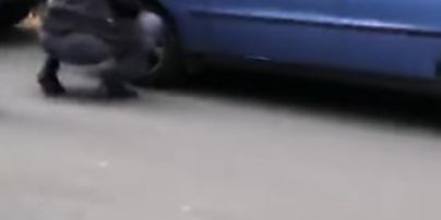 Спустив колеса і вдарив чоловіка: у Чернігові нардеп влаштував бійку (відео)