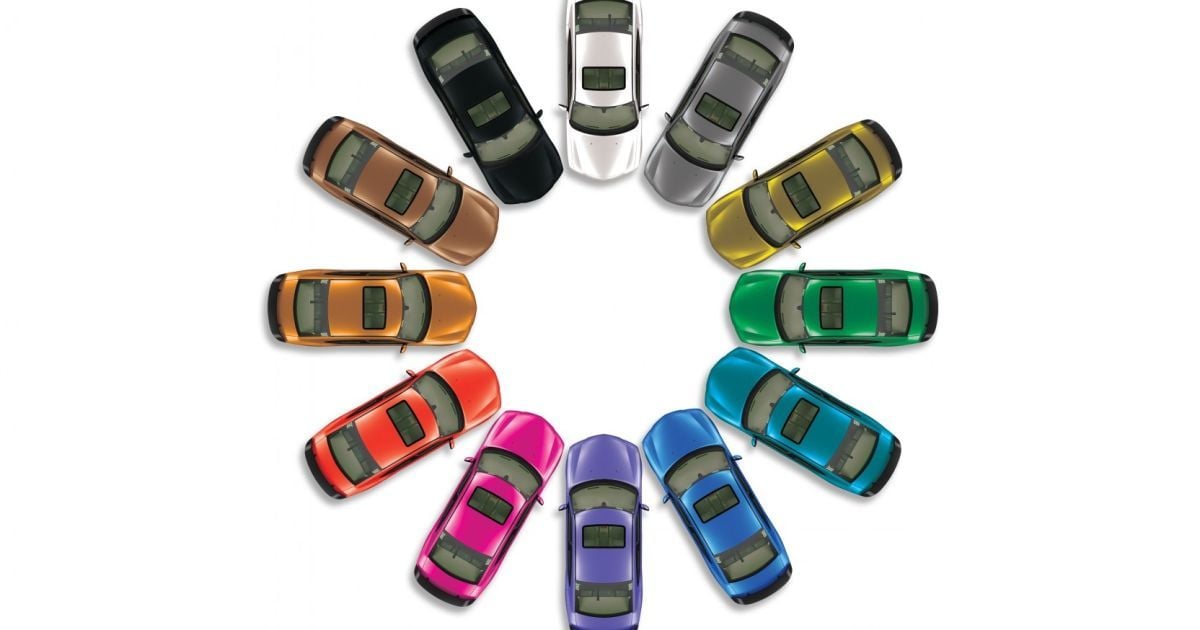 Названо найпопулярніші автомобільні кольори 2021 року