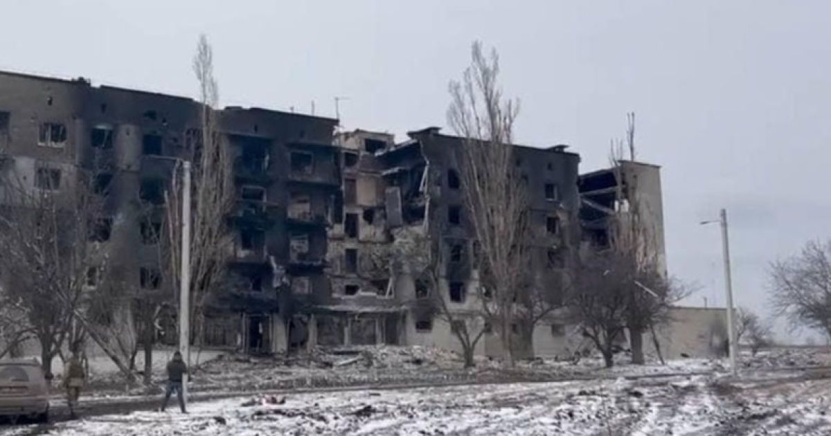 the city of Volnovakha was completely destroyed, photo – tsn.ua