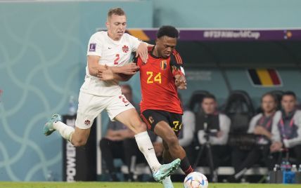 Незабитый пенальти звездой "Баварии": Канада в напряженном матче уступила Бельгии на ЧМ-2022