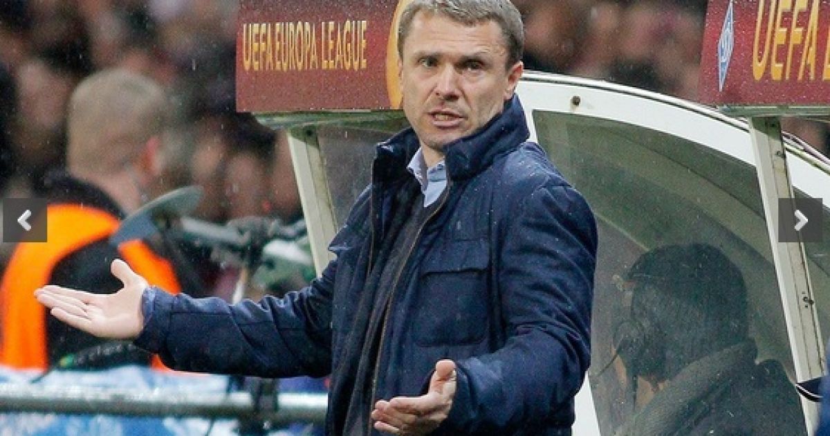 Ребров під час матчу "Генгам" - "Динамо"