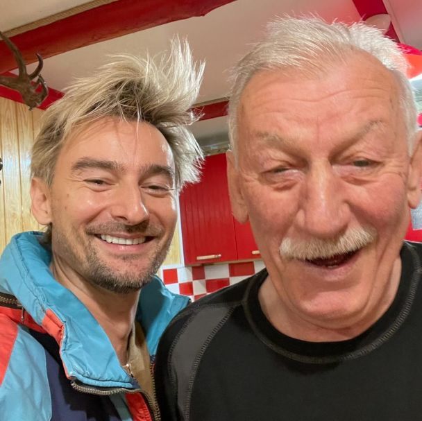 Алан Бадоєв з батьком / © instagram.com/alanbadoev