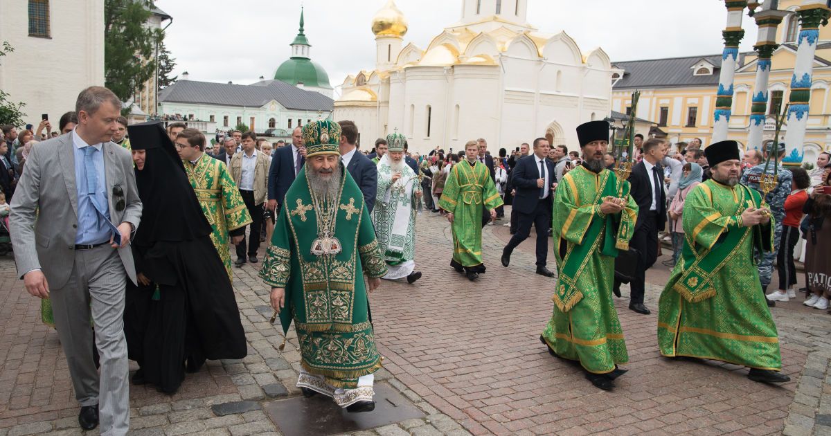 Опоблоківець Новинський та митрополит Онуфрій зустрілися у Росії з патріархом Кирилом