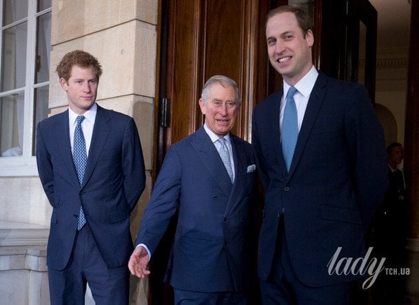 Принц Гаррі, король Чарльз і принц Вільям / © Associated Press