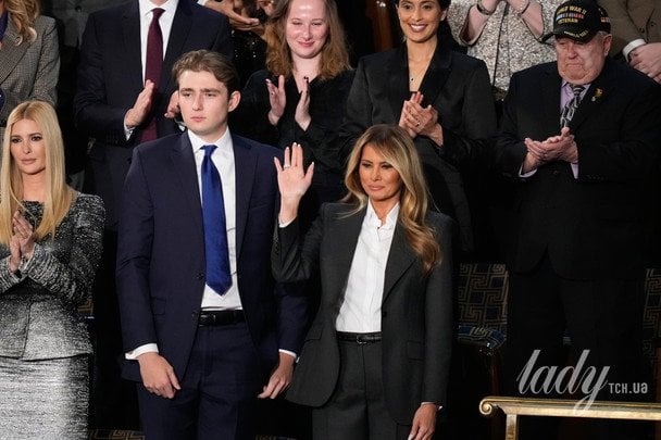 Меланія Трамп із сином / © Associated Press