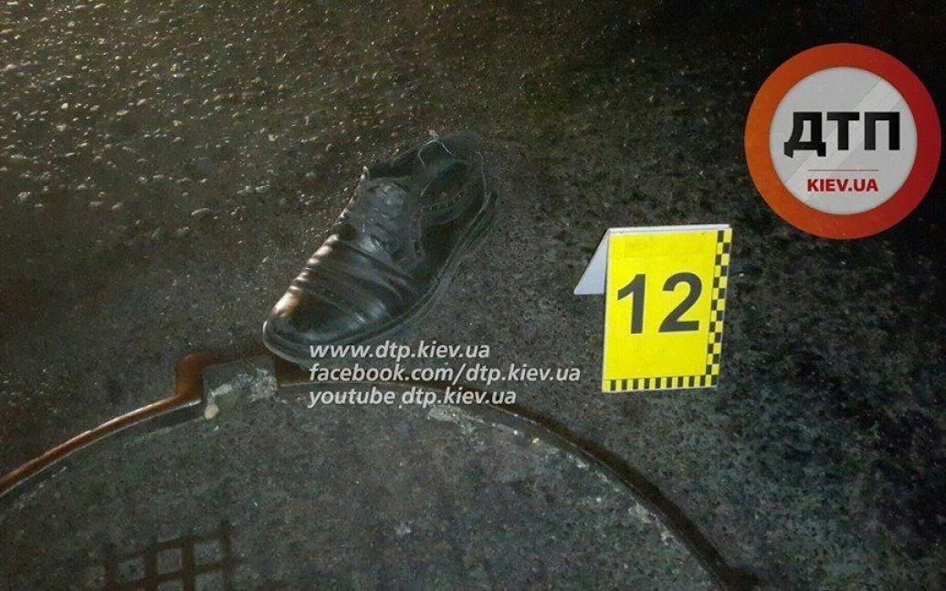 В Киеве пьяный водитель насмерть сбил мужчину / © facebook.com/dtp.kiev.ua