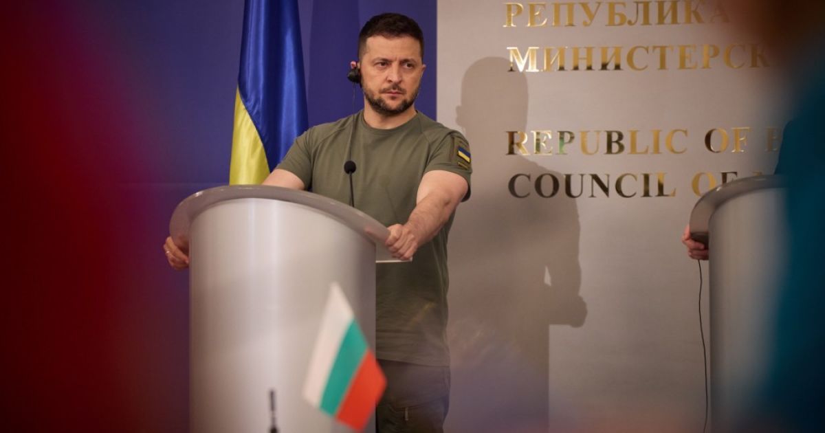Зеленський під час візиту до Болгарії
