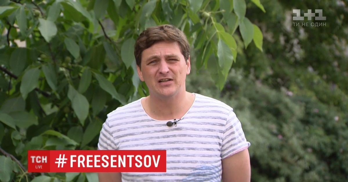 Виконавець головної ролі у фільмі "Кіборги" підтримав Олега Сенцова
