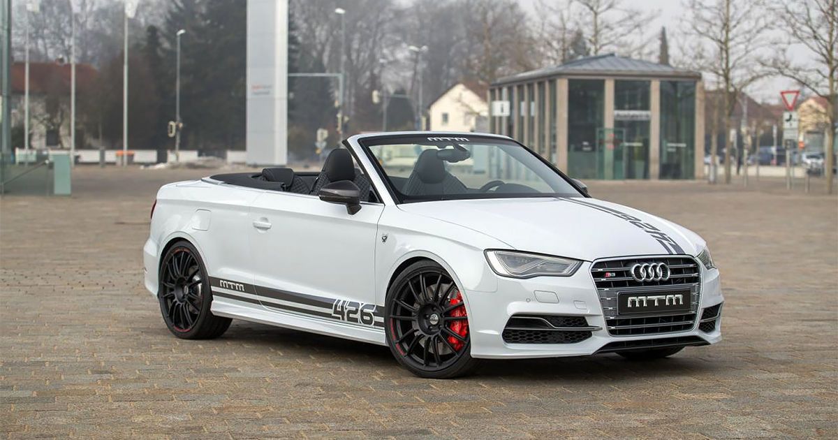 Ателье MTM подготовило новую версию Audi A3 Cabrio