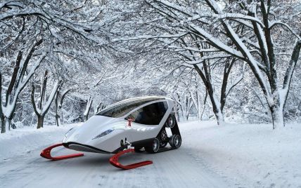 Польские дизайнеры разработали концепт необычного снегохода